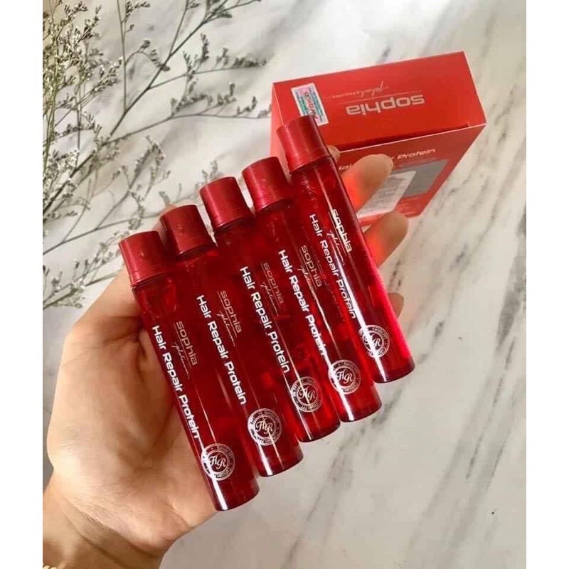 Hấp Phục Hồi Collagen + Keratin + PPT  Bán lẻ 1 Ống, 3 Ống, 5 Ống.