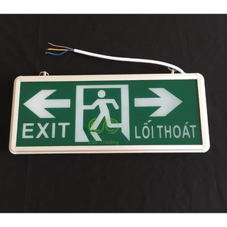 Đèn Exit 2 Mặt Mũi Tên Chỉ Hướng 2 Chiều - EX02-02
