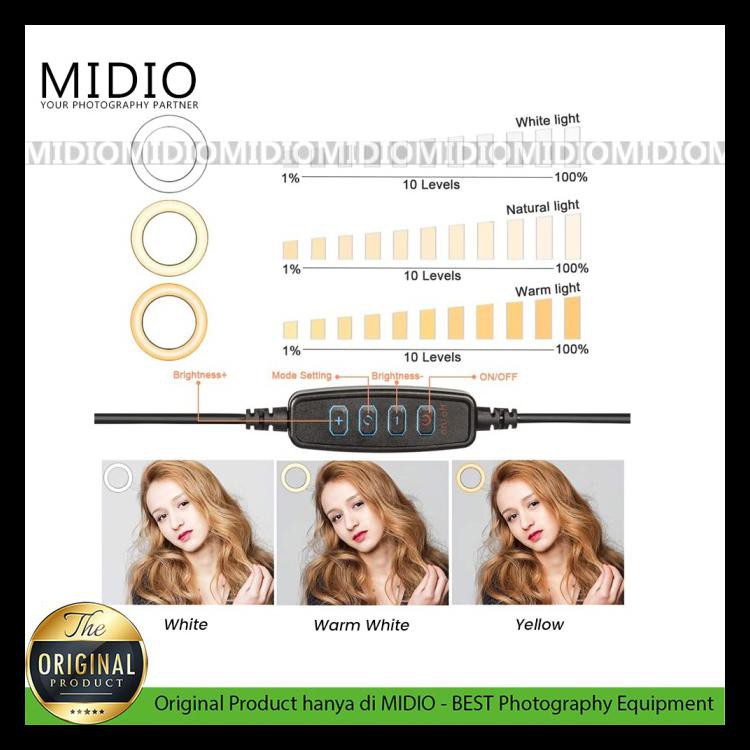 Đèn Led 26 Midio Rl26 Mã 71 Hỗ Trợ Quay Video / Live Stream | BigBuy360 - bigbuy360.vn