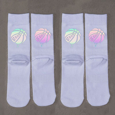 [Miễn Phí Vận Chuyển] Vớ Hạt Dẻ Trung Bình Đầy Màu Sắc Phản Quang Dễ Phối Đồ Thời Trang Cho Nam Và Nữ 23050