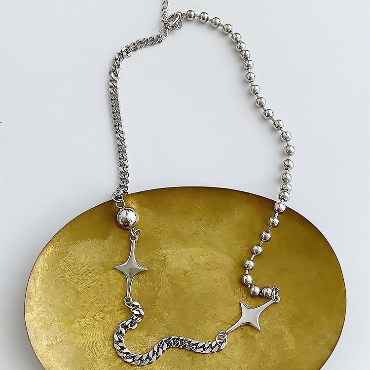 Vòng cổ Hình Ngôi Sao Phong Cách Âu Mỹ Thời Trang