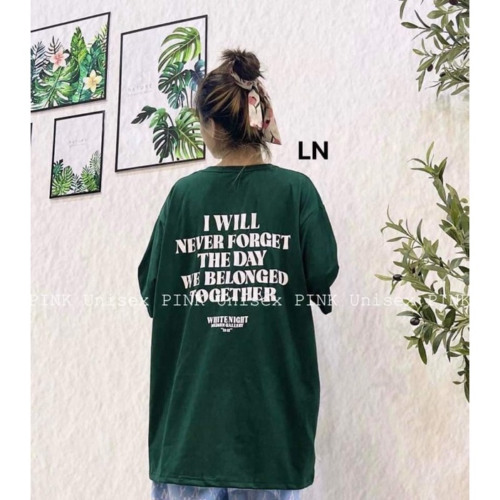 Áo phông I WILL in lưng DA6