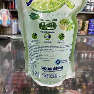 Nước rửa chén SUNLIGHT Matcha - Trà Nhật 750g