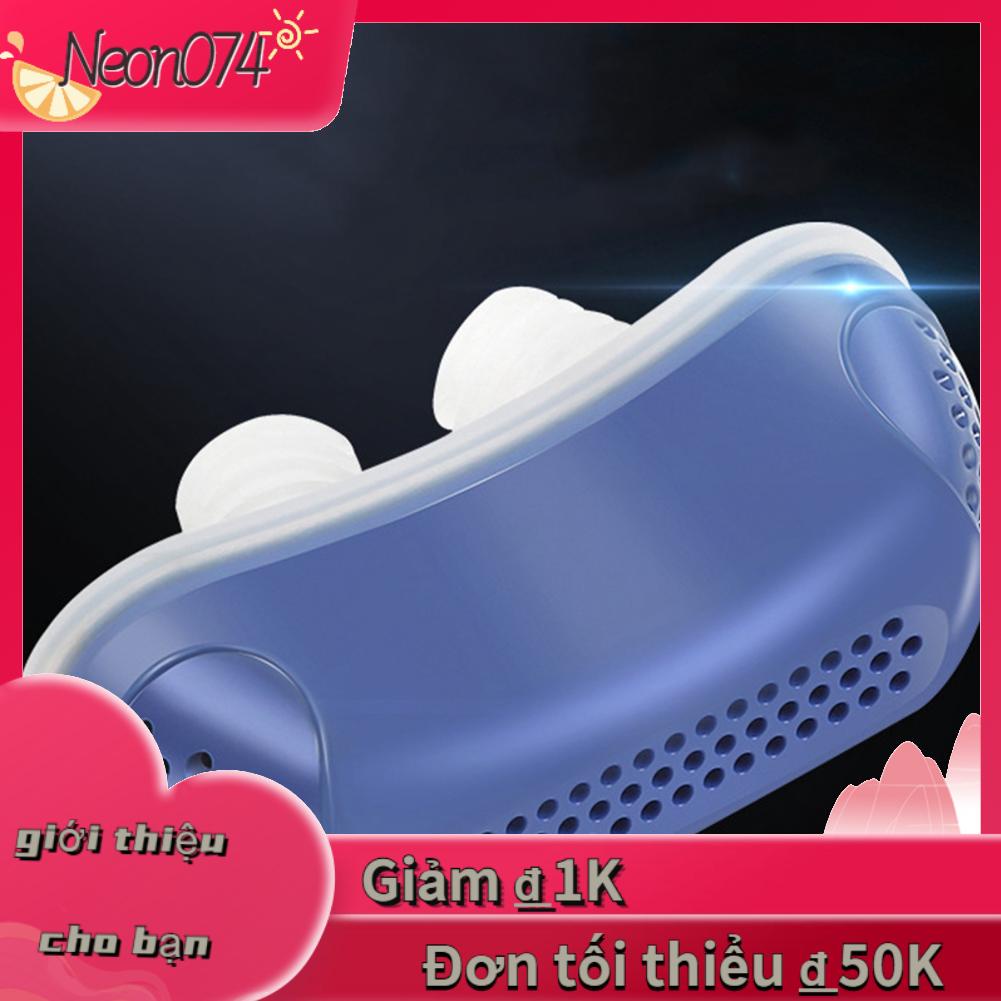 [Hàng mới về] Thiết bị chống ngáy thông mũi hỗ trợ hô hấp giấc ngủ bằng silicone cho nam và nữ