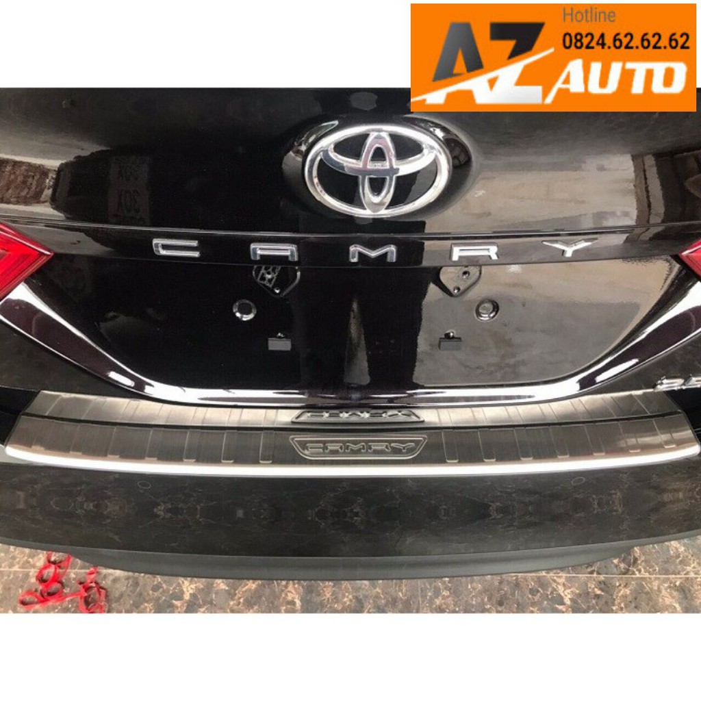 CHỐNG TRẦY CỐP SAU TRONG VÀ NGOÀI INOX TOYOTA CAMRY 2019 -2022 Tặng keo trợ dính