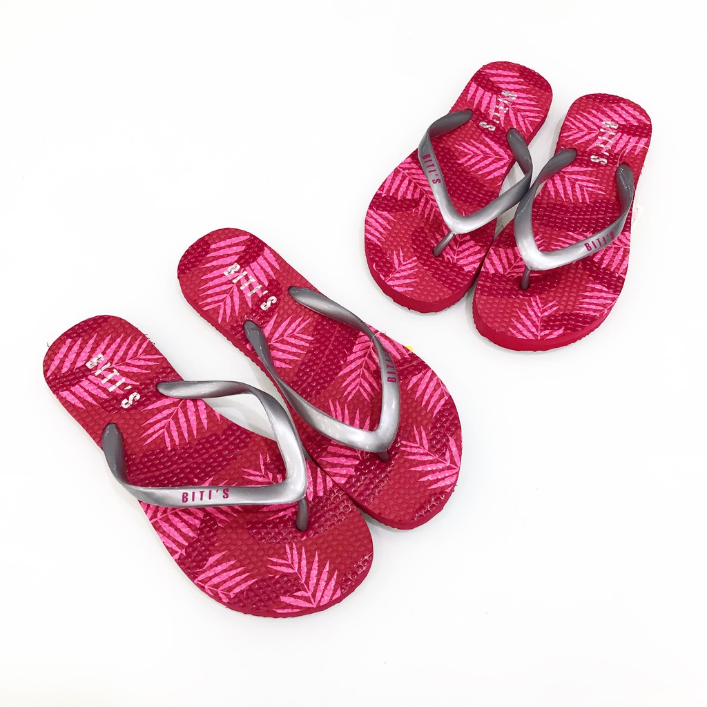 Dép kẹp nữ BlTIS ❤️FREESHIP❤️ Dép tông xỏ ngón lá dừa đế xốp sần SLW041900
