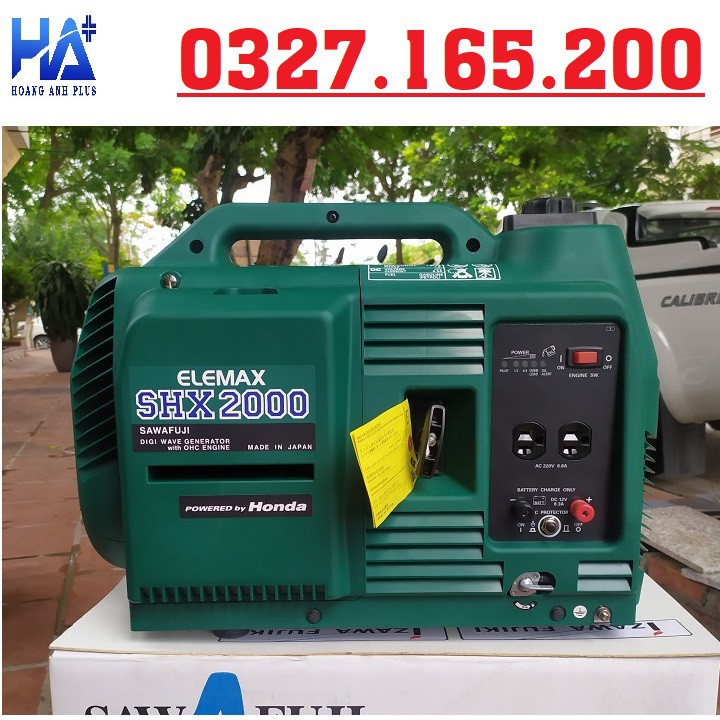 Máy Phát Điện Mini Chạy Xăng 1.5KVA Elemax SHX2000