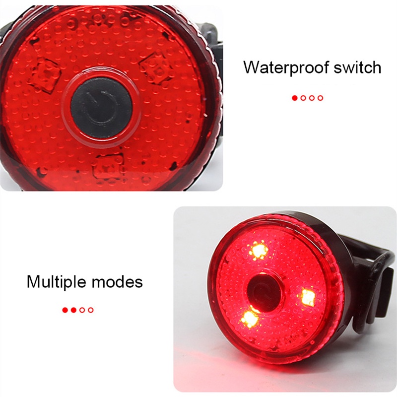 [Đèn Đuôi Xe Đạp] [Đèn Cảnh Báo An Toàn Di Động] [Đèn Đuôi Xe Đạp] [Phụ Kiện Xe Đạp]