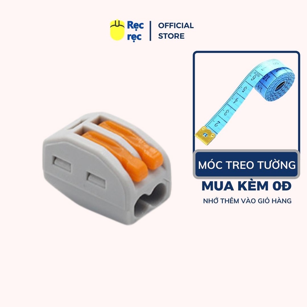 Cút đôi nối điện nhanh PCT-222 - chịu tải 32A