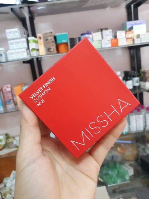 [MỚI] - Phấn nước Missha vỏ đỏ - Missha Velvet finish Cushion