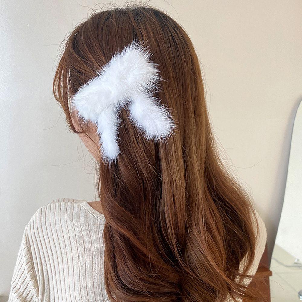 Kẹp Tóc Đuôi Ngựa Bằng Vải Bông Xinh Xắn WMES15H Cho Bạn Gái