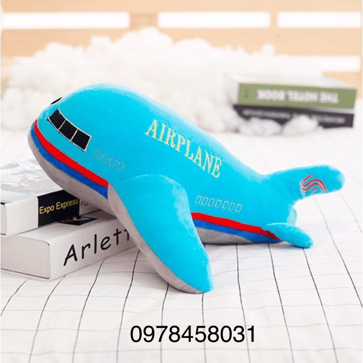 Gấu bông máy bay airplane 40cm