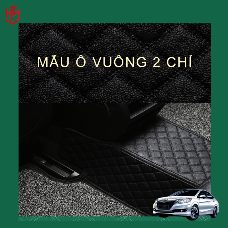 Thảm Lót Trải Sàn Da Ô Tô Không Mùi Không Thấm Nước Dành Cho Kia Morning, Getz, I10, Cruze