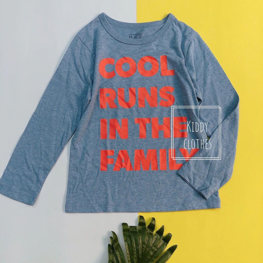 Áo thun tay dài cotton bé trai hình in sắc nét xuất dư xịn/Áo bé trai tay dài chất cotton mềm, mát