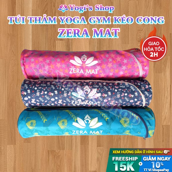 Túi Đựng Thảm Yoga GYM Zera Mat | Nhiều Mẫu Họa Tiết Phong Cách