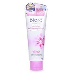 Sữa Rửa Mặt Biore Sạch Nhờn &amp; Lỗ Chân Lông Nhỏ Mịn - Tuýp 100 G