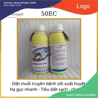 { chế phẩm diệt muỗi permecide 50ec (1 lít) - diệt côn trùng gây hại }