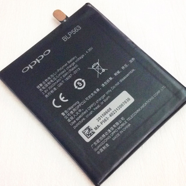 Pin Oppo find 5 mini / R827 chính hãng( BLP563)
