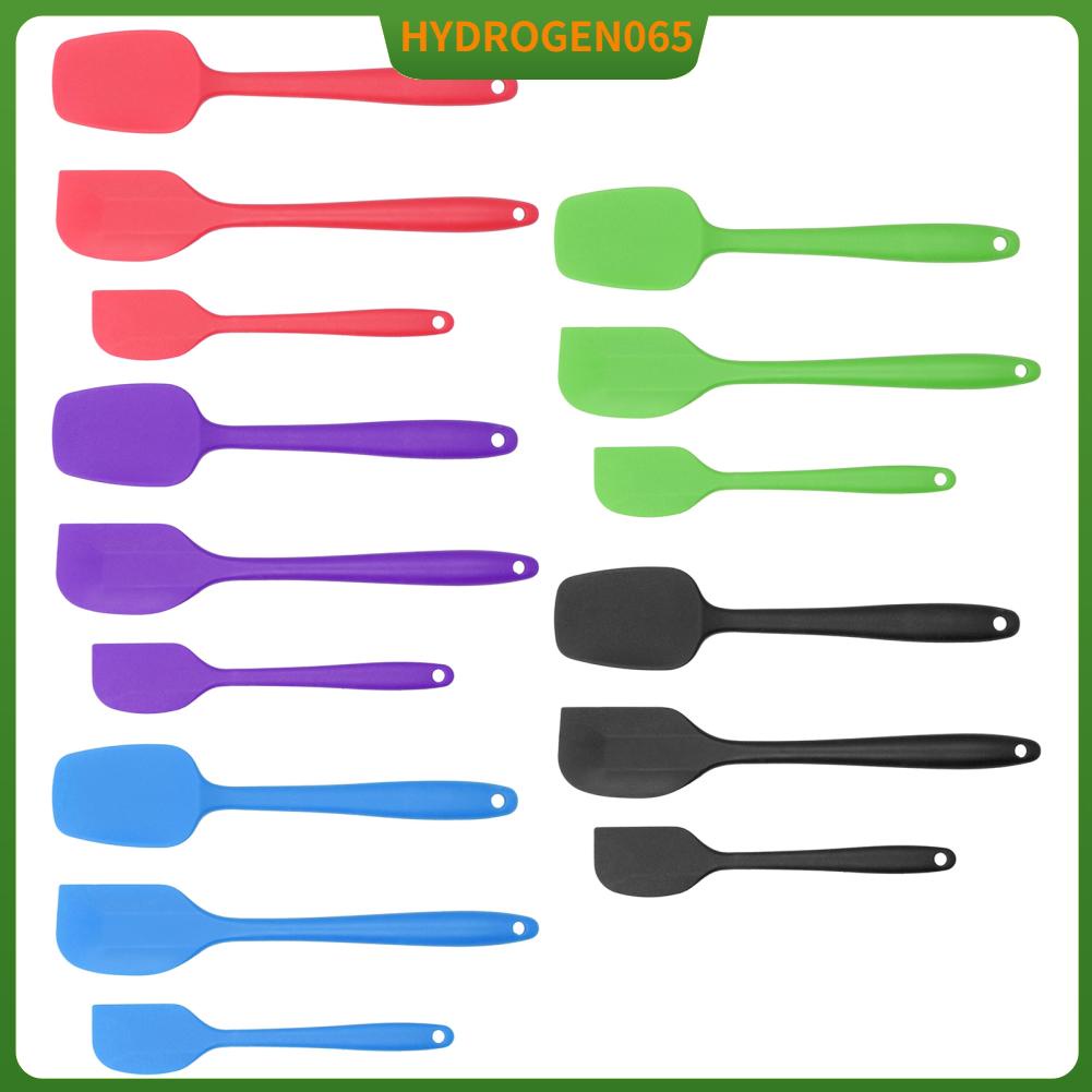 Hydrogen065 Thìa không dính Silicone Bơ Spatula chịu nhiệt Kem nướng bánh cho nhà bếp