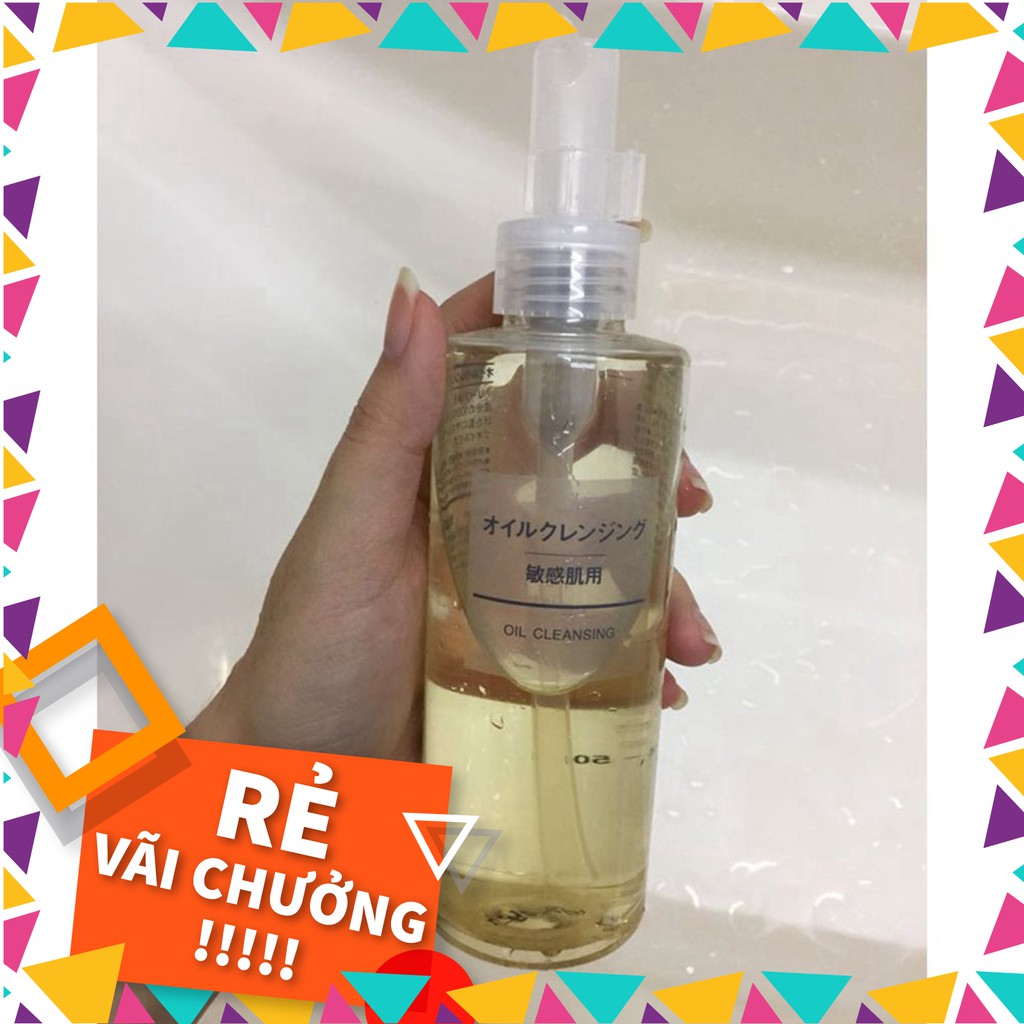 [CAM KẾT CHÍNH HÃNG] [CHÍNH HÃNG] Dầu Tẩy Trang Muji Oil Cleansing 200ml