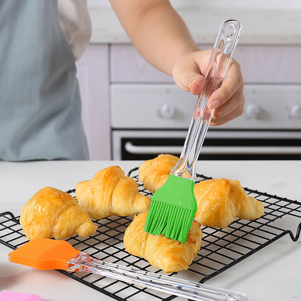 Cọ Silicon Quét Dầu Ăn Có Tay Cầm Tiện Dụng Cho Nhà Bếp