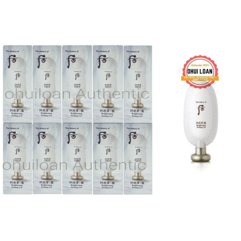tẩy tế bào chết dạng kỳ làm sáng da. Brightening Gel whoo