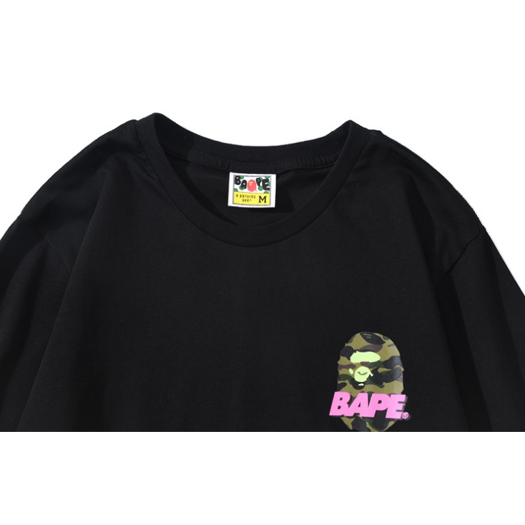 Mới Áo Thun Ngắn Tay In Họa Tiết Rằn Ri Cho Nam Và Nữ