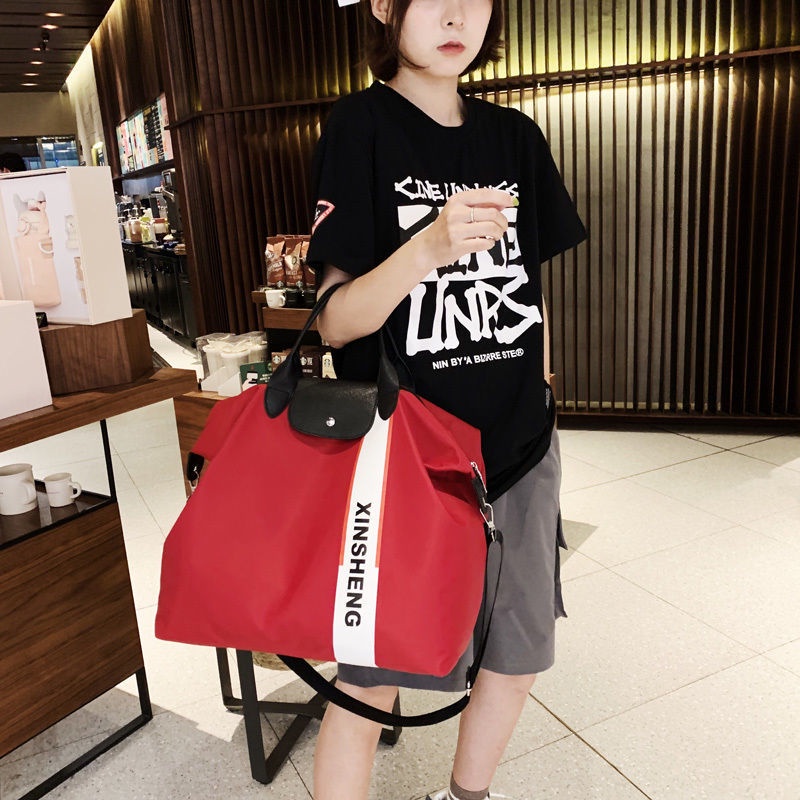 Túi Đựng Đồ Đi Tập Gym/Du Lịch/Tập Gym Trọng Lượng Nhẹ Kích Thước Lớn Phong Cách Hàn Quốc Cho Nam Và Nữ