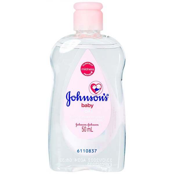 Dầu massage dưỡng ẩm em bé Johnsons Baby Oil 50ml