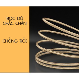 Cáp Sạc Nhanh Bọc Dù Cho IPhone 6/7/8/X/Xs Max/11