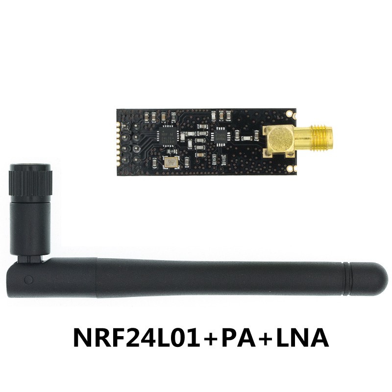 Mô Đun Truyền Dữ Liệu Không Dây NRF24L01+ 2.4G 2.4GHz NRF24L01 Phiên Bản Nâng Cấp NRF24L01+PA+LNA 1000M GT24 Cho Ar