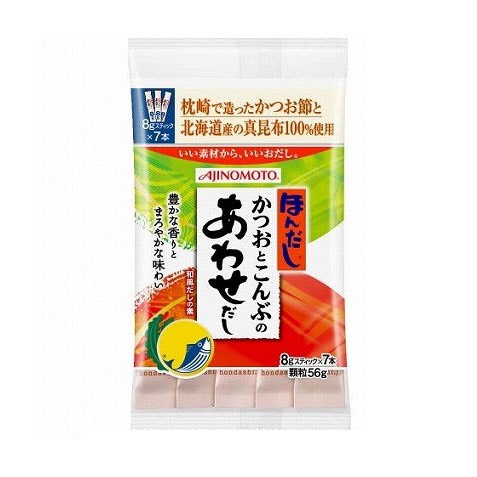 Hạt nêm vị cá ngừ rong biển Ajinomoto 8grx7gói hàng Nhật