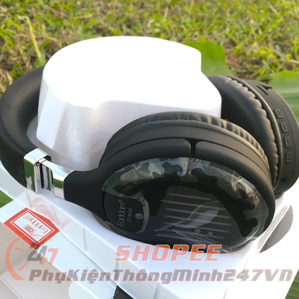🛑CHÍNH HÃNG EARLDOM🛑 Tai Nghe Bluetooth Chụp Earldom ET-BH42 | Phụ Kiện Thông Minh 247 VN