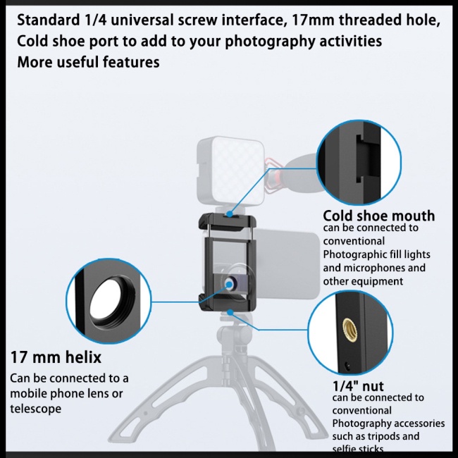 Ống Kính Kẹp Điện Thoại Zevaret Apl-f001 Chuyên Nghiệp