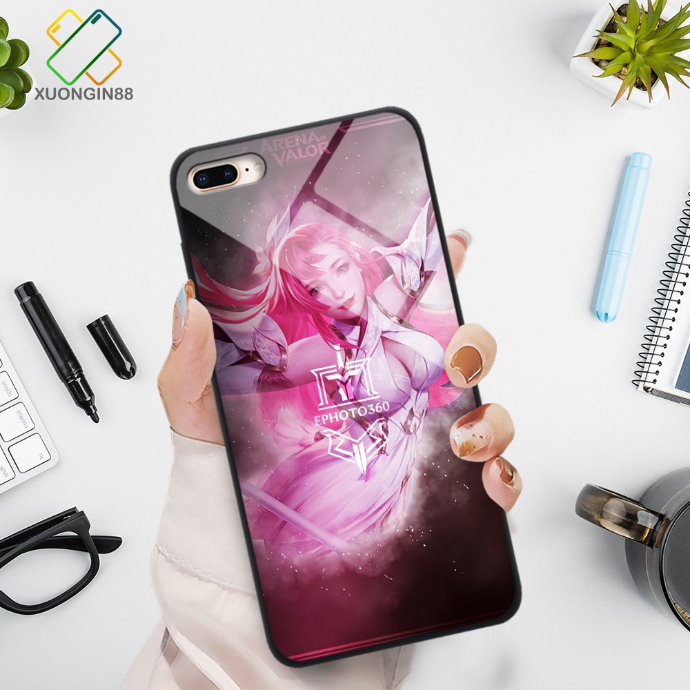 Ốp lưng iphone 6/7/8/6plus/7plus/8plus in 3D tướng liên quân mobile