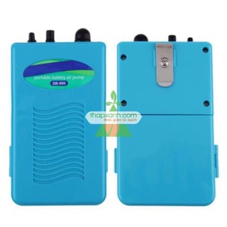 Máy sục khí sb-980 chạy pin