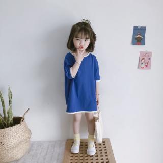 Đầm Cotton Thời Trang Mùa Hè Dành Cho Bé Gái 90-140