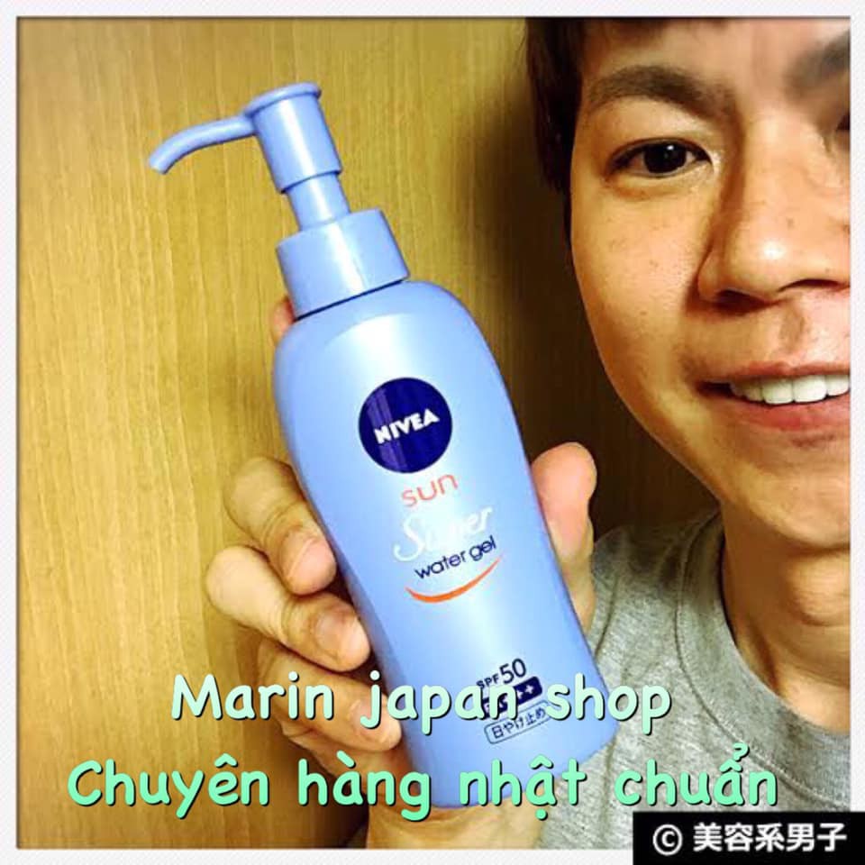 (Chuẩn Nội Địa Nhật)Kem Chống Nắng Nivea Sun Super Water Gel 140gr