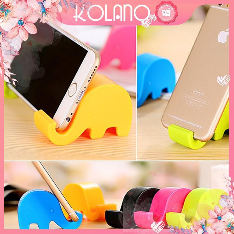 Giá đỡ điện thoại, máy tính bảng KOLANO đỡ điện thoại iPhone, Android, máy tính bảng iPad đa năng hình voi TA-001305