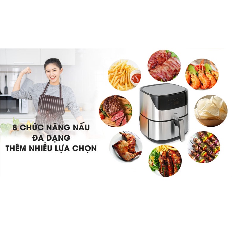 Nồi chiên không dầu 5 lít Hafele AF-T5A / 535.43.712 2000W - Hàng chính hãng