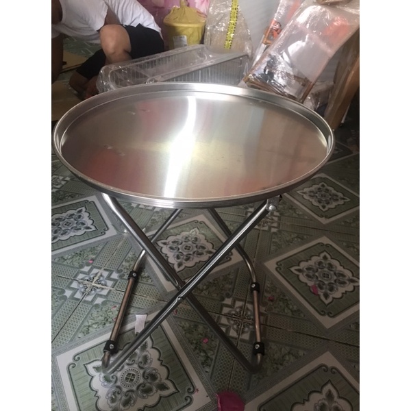 bàn trà chanh inox siêu bền thích hợp các quán caje nhé