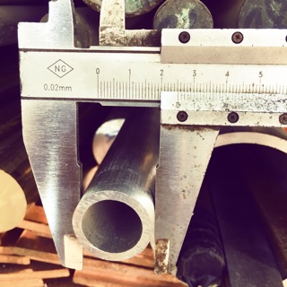 Ống nhôm D25mm *3mm( lỗ trong 19mm) *1000mm