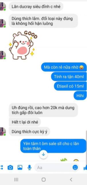 Lăn khử mùi DUCRAY 40ml