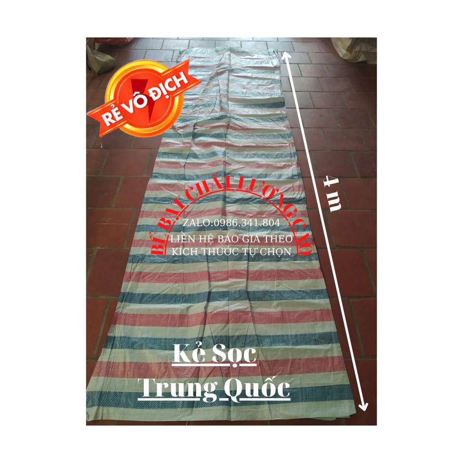 BẠT KẺ SỌC - BẠT KẺ RẺ - BẠT SỌC 3 MÀU - BẠT KẺ XÂY DỰNG
