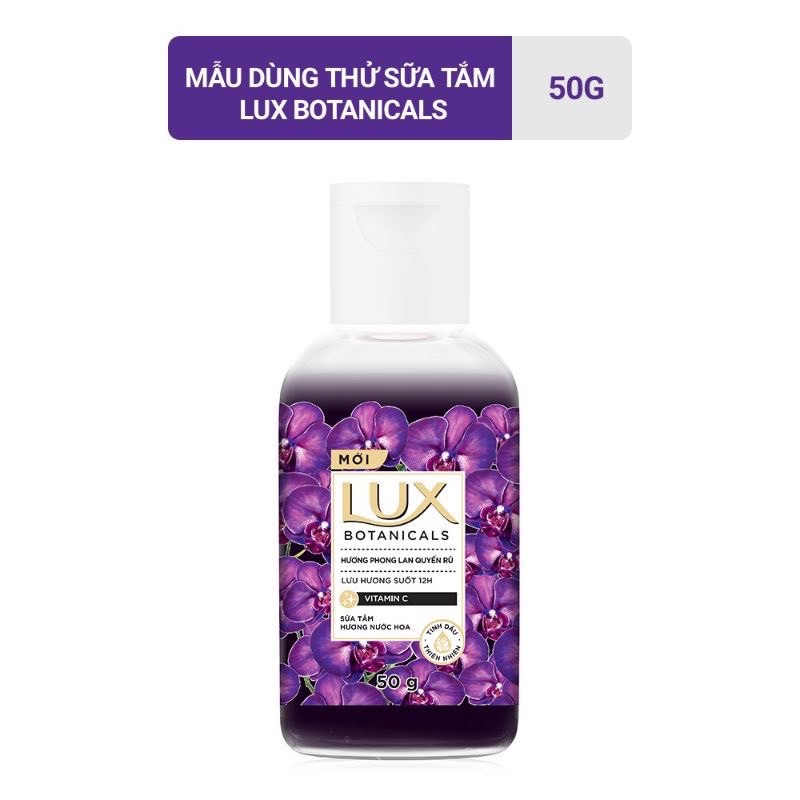Sữa tắm Lux Botanicals Phong Lan Quyến Rũ 50G