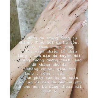Muối tắm cà phê tẩy tế bào chết