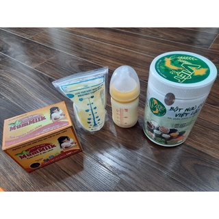 Combo ngũ cốc & cốm lợi sữa mummilk