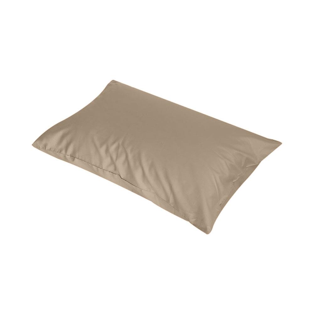 HomeBase HLS Vỏ gối bằng Cotton Sateen mềm mại 380TC Thái Lan W76.2xH50.8cm màu nâu