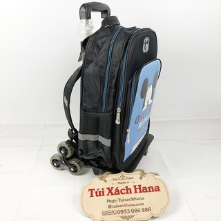 [Vali kéo] BALO KIỂM VALI KÉO CHO BÉ CẤP 1 BB1201   💛💚💙