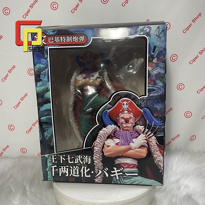 Mô hình nhân vật Buggy - thuyền trưởng Buggy - Figure One Piece